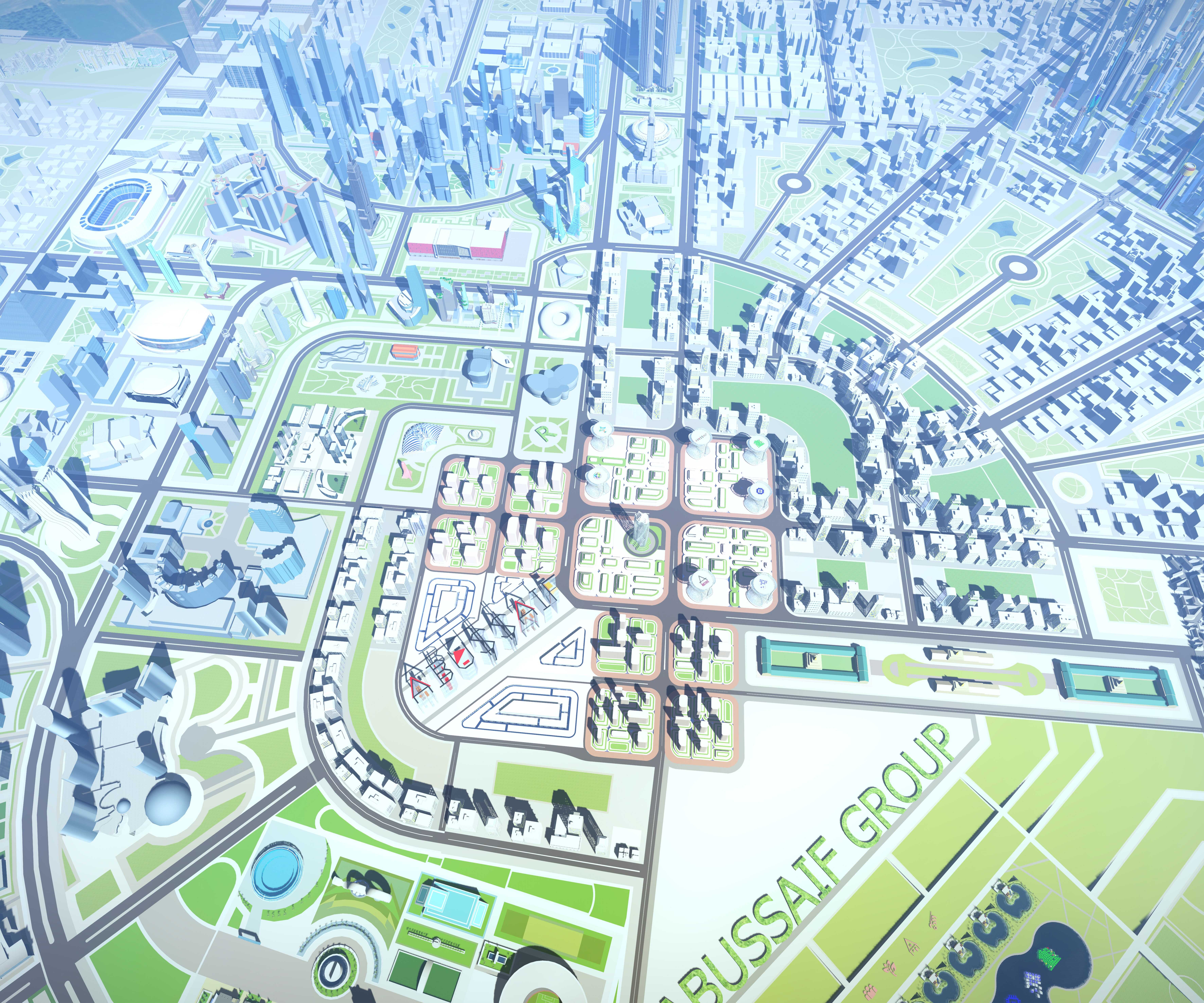 城市规划：确定社区的总体地点.